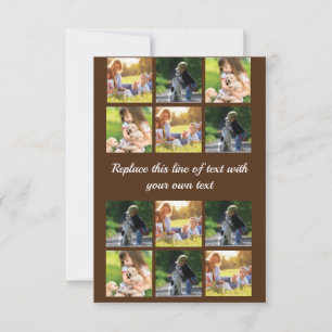 Personalisieren Sie Collage und Text CaseMate iPho Karte