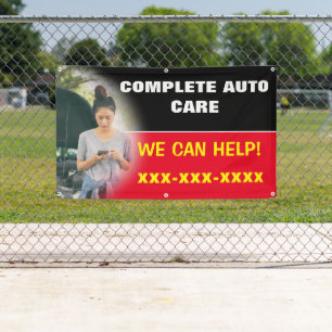 Personalisieren Sie Complete Auto Care Wir Können Banner