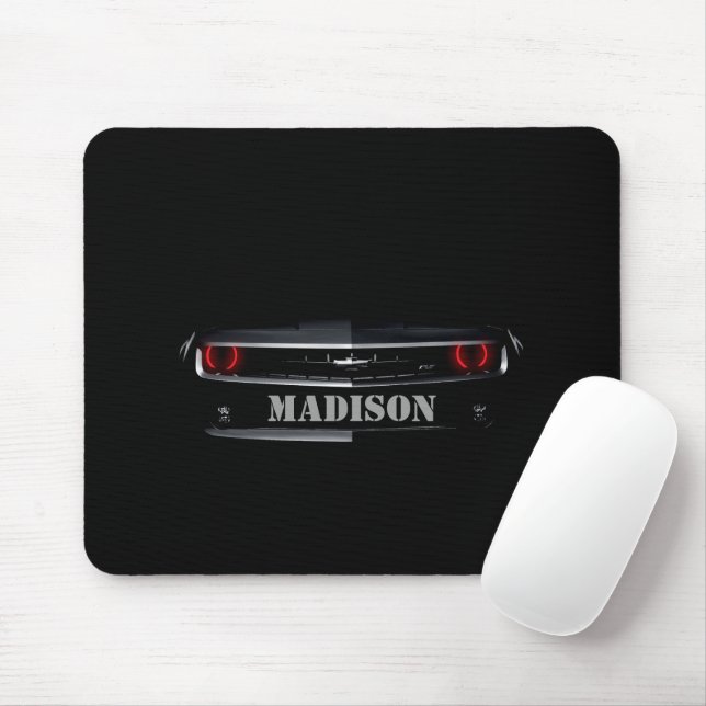 Personalisieren Sie Coolen schwarzen Chevy Camaro Mousepad (Mit Mouse)
