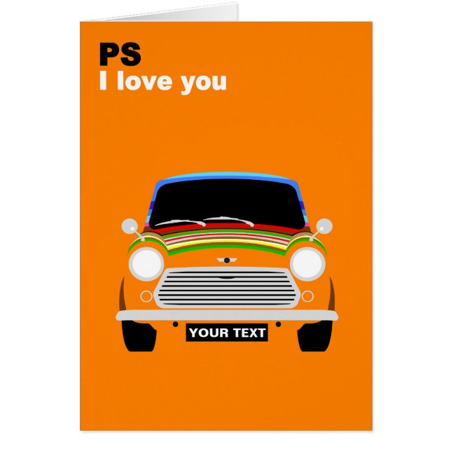 Personalisieren Sie das Auto von British Austin Mi (Vorne)