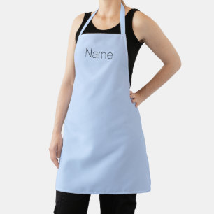 Personalisieren Sie das Blau mit NAME Monogramm Schürze