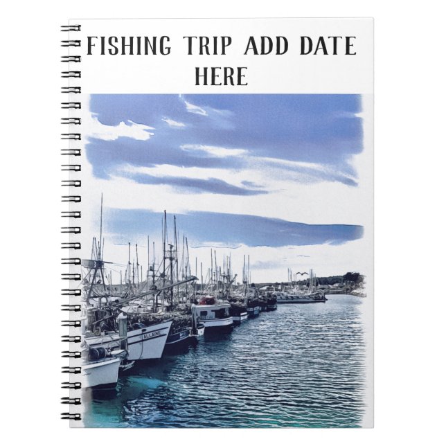 Personalisieren Sie das Foto-Spiral für den Fischf Notizblock (Vorderseite)