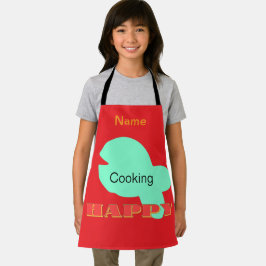 Personalisieren Sie das Kochen glückliche Kinder R Schürze
