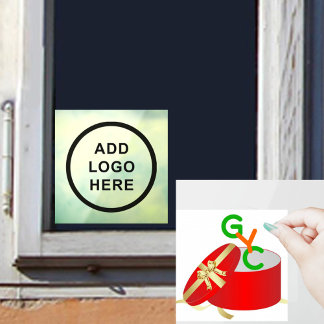 Personalisieren Sie das Logo für Veranstaltungen i Fensteraufkleber