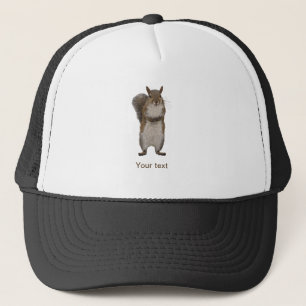 Personalisieren Sie das niedliche Eichhörnchen "H Truckerkappe