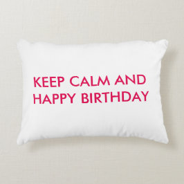 Personalisieren Sie das Schicksal von Anniversarie Dekokissen