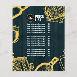 Personalisieren Sie das Thema "Business Dark Green Flyer