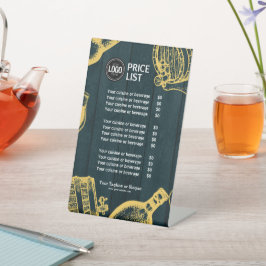 Personalisieren Sie das Thema "Business Dark Green Sockelschild