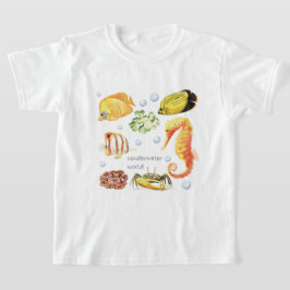 Personalisieren Sie das Unterwasser-Weltkraut-Seep T-Shirt