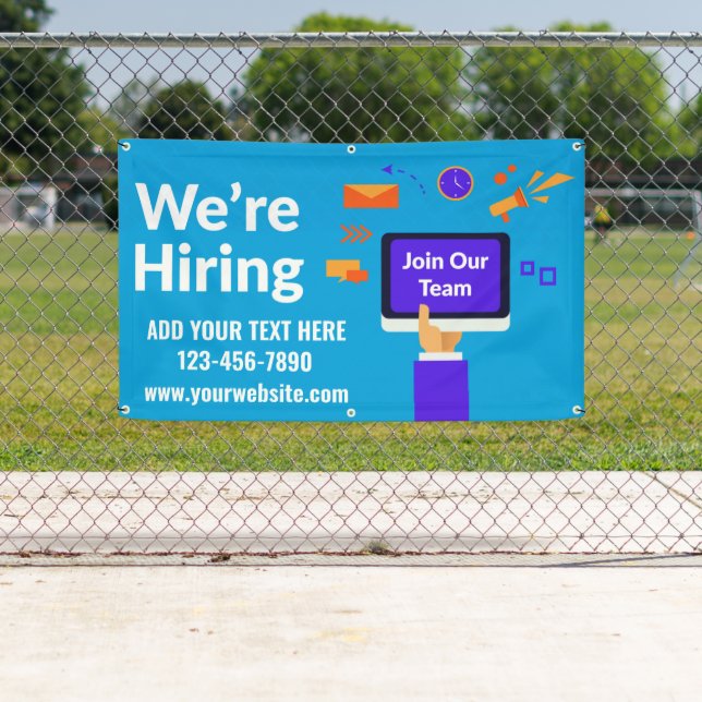 Personalisieren Sie, dass wir Mitglied unseres Tea Banner (Insitu)