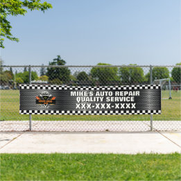 Personalisieren Sie den Auto-Reparaturshop mit Ihr Banner