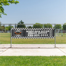 Personalisieren Sie den Auto-Reparaturshop mit Ihr Banner