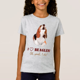 Personalisieren Sie den Beagle-T - Shirt in der Li