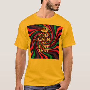 Personalisieren Sie den Behalten Beruhigungstext a T-Shirt