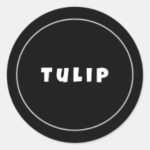 Personalisieren Sie den Firmennamen in Black