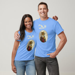 Personalisieren Sie den Fun Chill Tiger T - Shirt