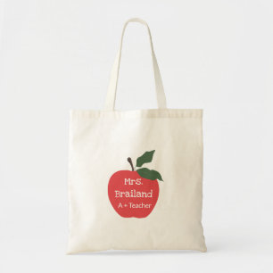 Personalisieren Sie den Geschenkappell für Lehrer Tragetasche