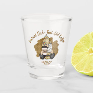Personalisieren Sie den Kaffee Lover Vater   VINTA Schnapsglas