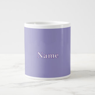 Personalisieren Sie den Lavender mit Namen Jumbo-Tasse
