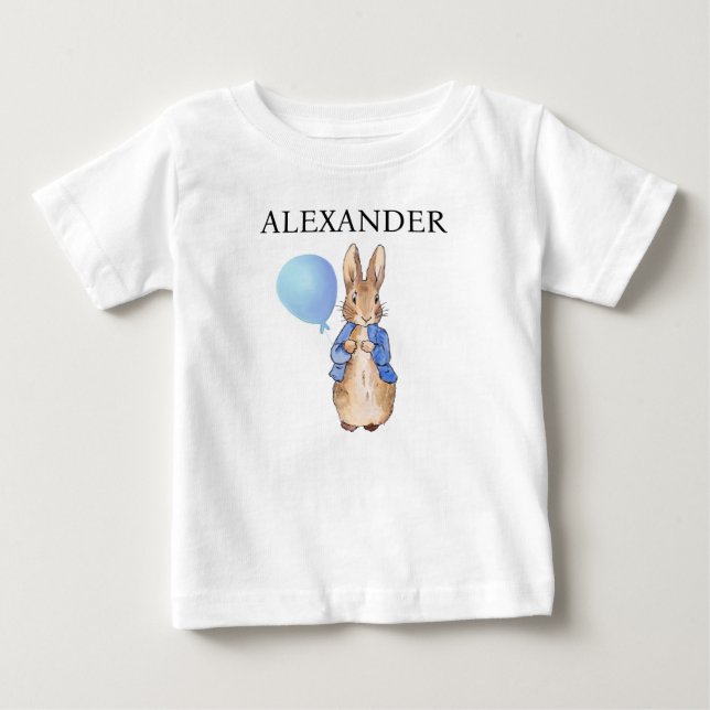 Personalisieren Sie den Namen des Kindes Peter des Baby T-shirt (Vorderseite)