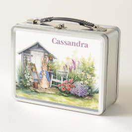 Personalisieren Sie den Namen des Kindes Peter des Metall Brotdose