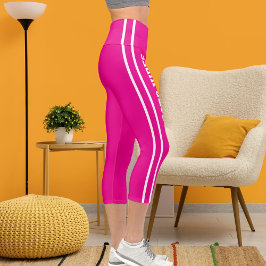 Personalisieren Sie den Namen für den Spaß an der  Capri Leggings