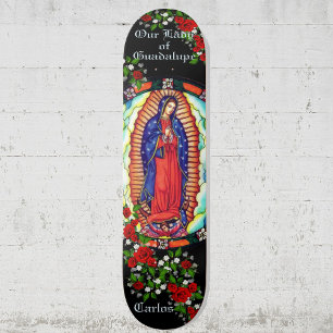 Personalisieren Sie den Namen unserer Lady von Gua Skateboard