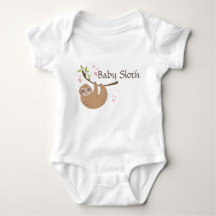 Personalisieren Sie den Niedlichen Baby Sloth Body