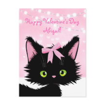 Personalisieren Sie den Niedlichen Kitten Pink Val