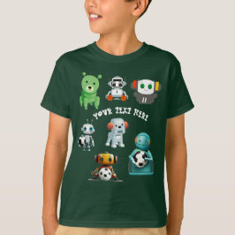 Personalisieren Sie den sportlichen Roboter-T - Sh T-Shirt