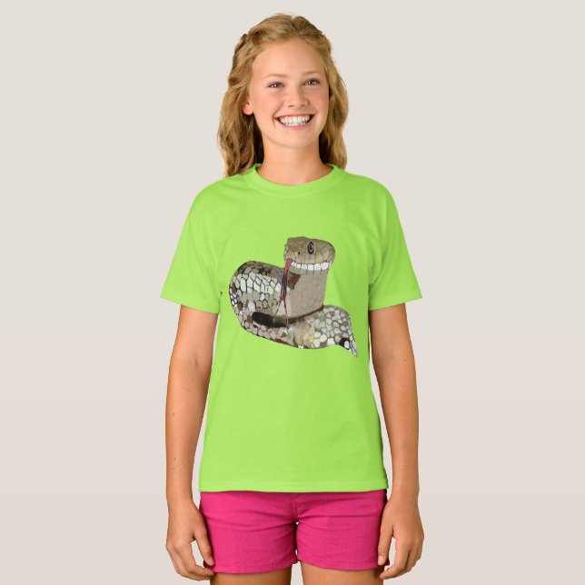 Personalisieren Sie den T - Shirt Schlangenumformu (Vorne ganz)