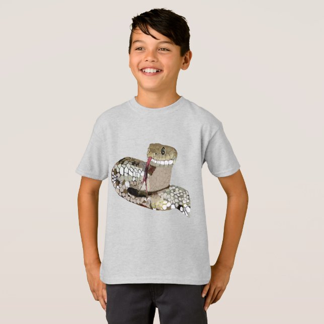 Personalisieren Sie den T - Shirt Schlangenumformu (Vorne ganz)