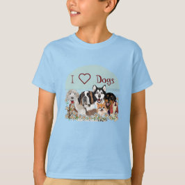 Personalisieren Sie den T - Shirt Text Dog Pack