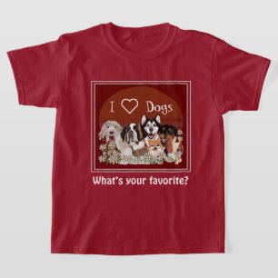 Personalisieren Sie den T - Shirt Text Dog Pack