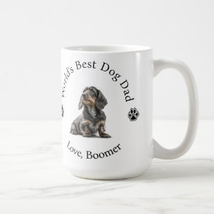 Personalisieren Sie den weltbesten Hund-Vater Kaffeetasse