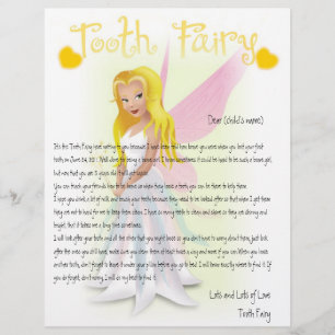 Personalisieren Sie den Zauber "Tooth Fairy"