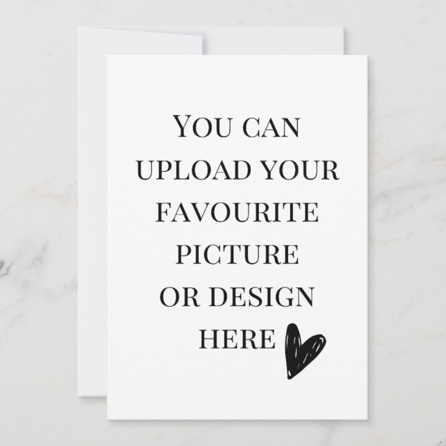 Personalisieren Sie die 5" x 7"-Gehäusekarte Einladung (Vorderseite)