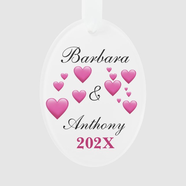 Personalisieren Sie die Acrylic Ornamente für Ihre (Vorderseite)