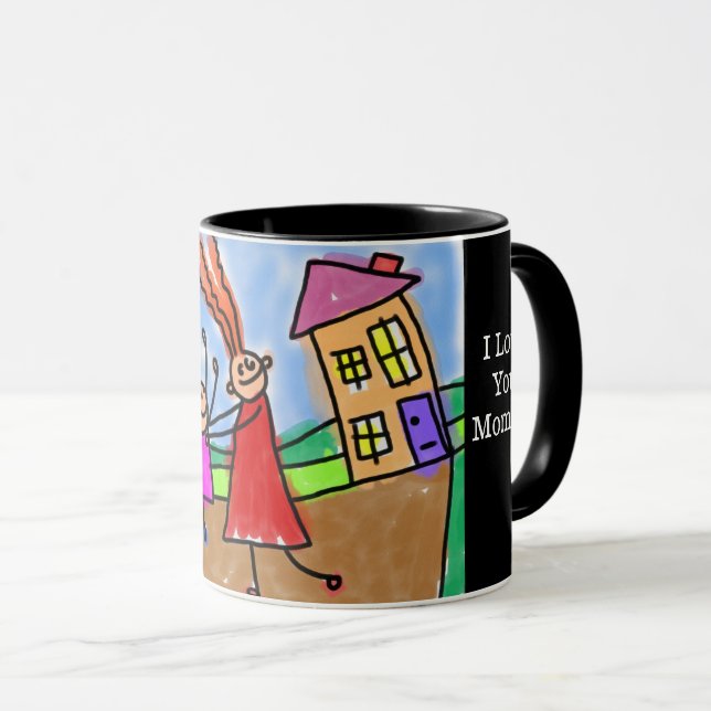 Personalisieren Sie die Artwork des Kindes mit Nam Tasse (VorderseiteRechts)