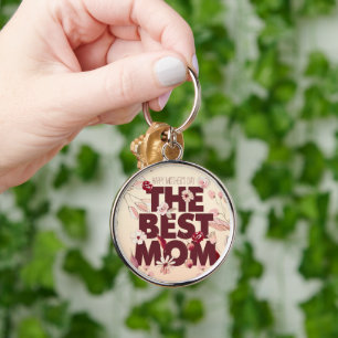Personalisieren Sie die beste Mama Muttertag Schlüsselanhänger