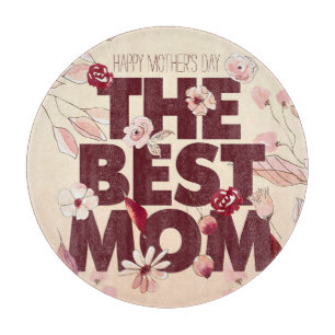 Personalisieren Sie die beste Mama Muttertag Schneidebrett