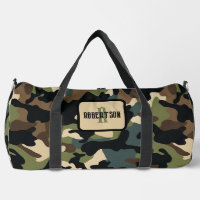 Personalisieren Sie die Camouflage Duffle Bag
