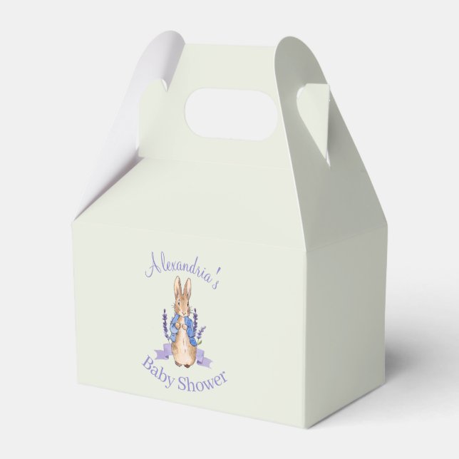 Personalisieren Sie die Dusche Peter der Rabbit Ba Geschenkschachtel (Vorderseite)