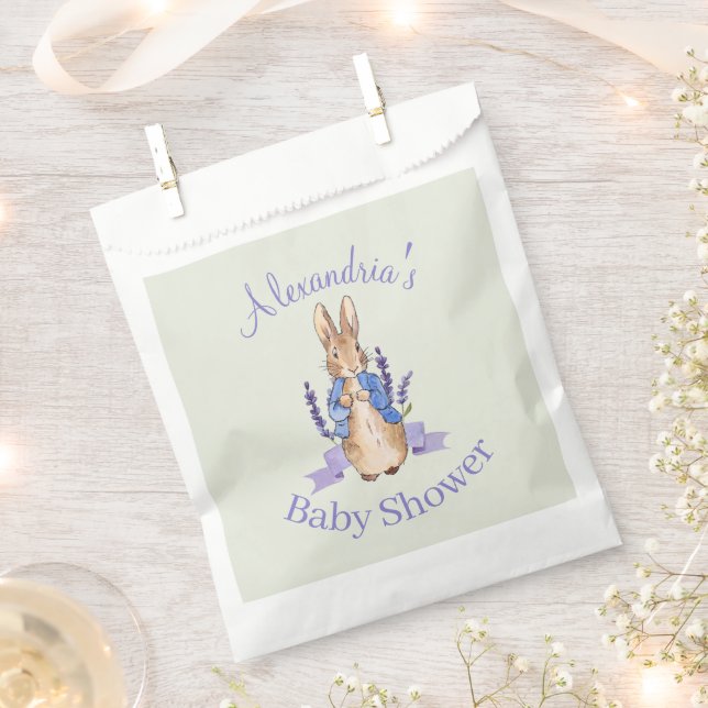 Personalisieren Sie die Dusche Peter der Rabbit Ba Geschenktütchen (Ausgeschnitten)