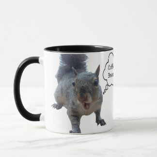 Personalisieren Sie die Eichhörnchen Kaffeepause T Tasse