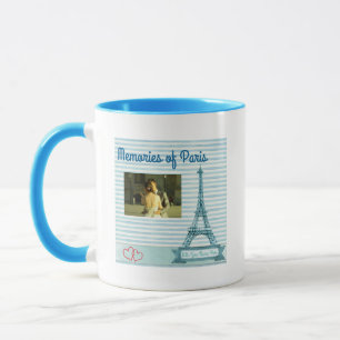 Personalisieren Sie die Erinnerungen von Paris mit Tasse