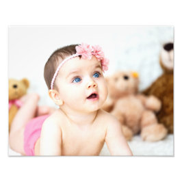 Personalisieren Sie die Erweiterung als Baby mit b Fotodruck