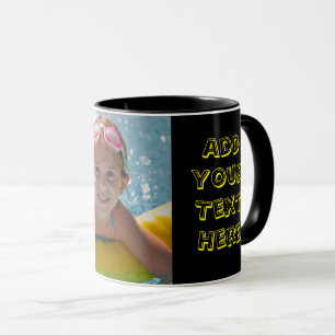 Personalisieren Sie die Foto-Tasse für Text-benutz Tasse