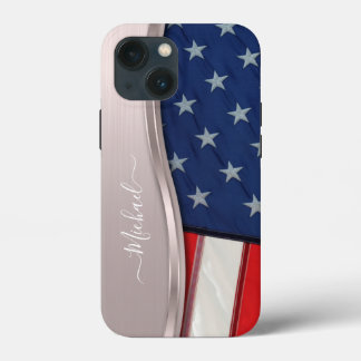 Personalisieren Sie die Imitate der US-Flagge Rose Case-Mate iPhone Hülle