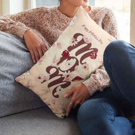 Personalisieren Sie die Mama des Muttertags Lendenkissen